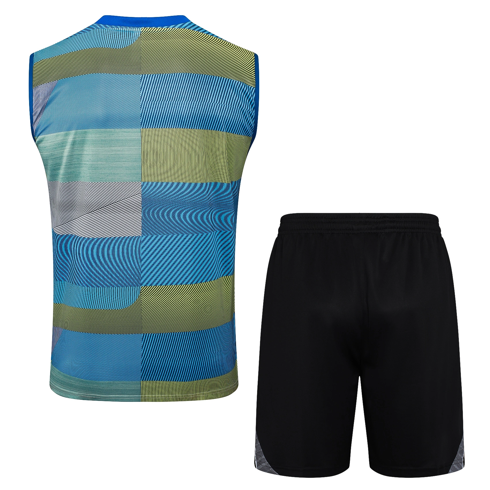 Real Madrid Sleeveless Training Kit Green 2025/26 - Image 2