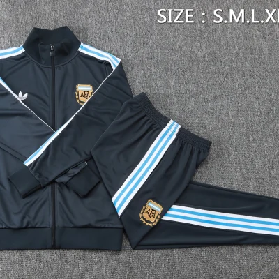 Alternative view of Argentina Training Kit (Jacket+Pants) Deep Grey 2025