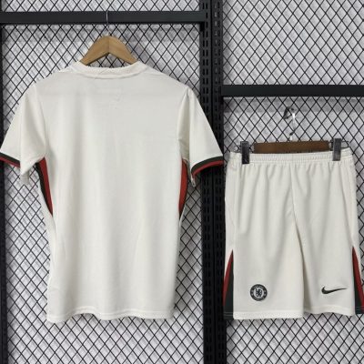 Alternative view of Chelsea Football Jersey Away Kids Kit Jersey+Shorts 2025/26