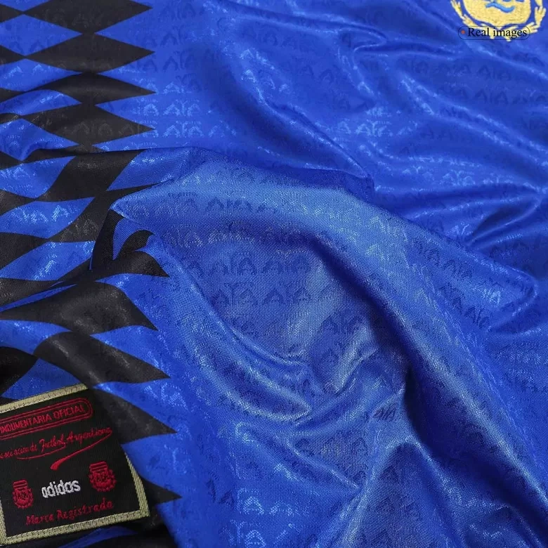 Argentina Retro Jersey Custom Away Football Jersey World Cup 1994 - Image 5