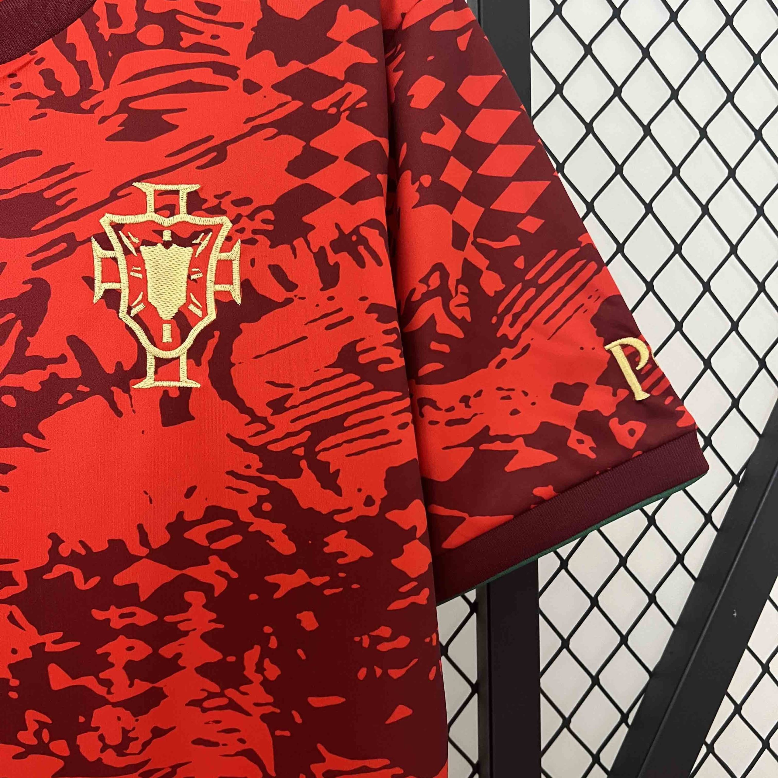 Portugal Soccer Jersey Training Custom Shirt EURO 2024 - Image 6