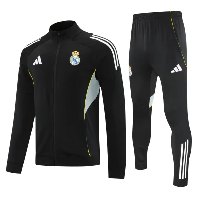 Real Madrid Training Kit (Jacket+Pants) Black 2025/26