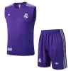 Real Madrid Sleeveless Training Kit Purple 2025/26