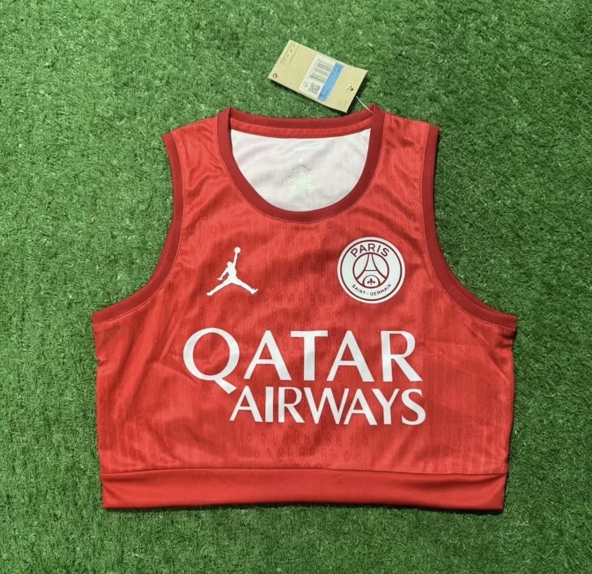 PSG Soccer Jersey Red Women's Vest 2025/26
