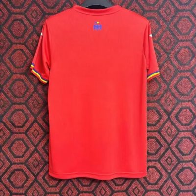 Alternative view of Romania Soccer Jersey Away Custom Shirt EURO 2024