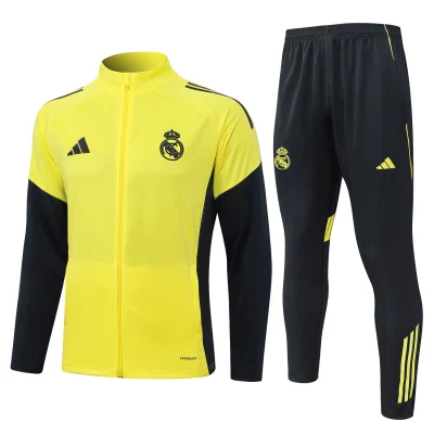 Real Madrid Training Kit (Jacket+Pants) Yellow 2025/26