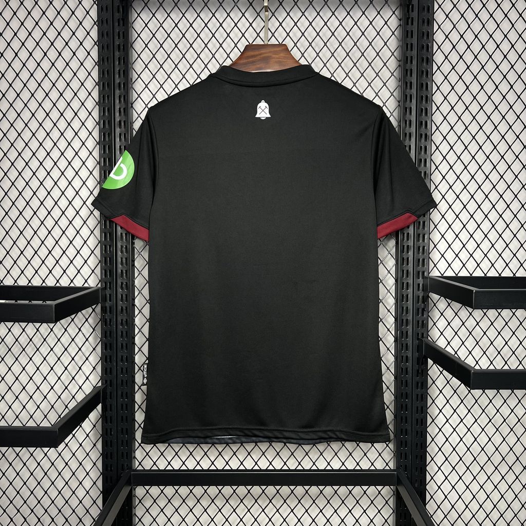 West Ham United Football Jersey Away Custom Shirt 2024/25 - Image 2