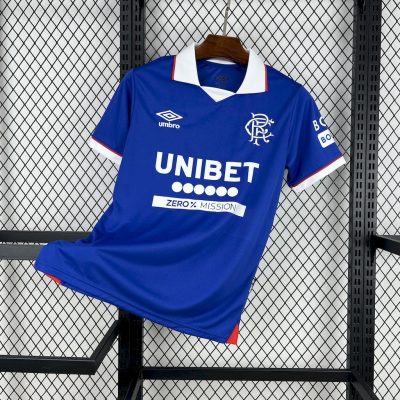 Rangers FC Soccer Jersey Home Custom Shirt 2025/26