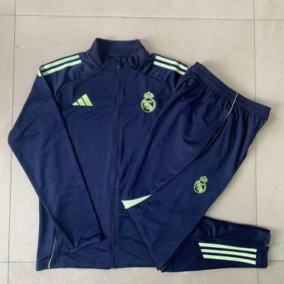 Alternative view of Kids Real Madrid Training Kit (Jacket+Pants) Cyan 2025/26