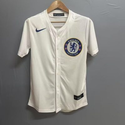 Chelsea White x US Pack Baseball Jersey Custom Shirt 2025/26