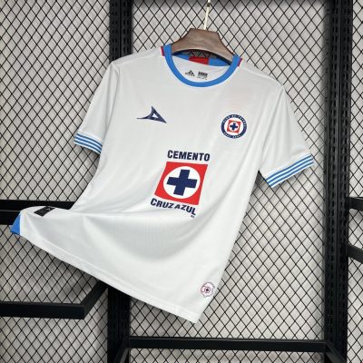 Alternative view of Cruz Azul Soccer Jersey Away Custom Shirt 2024/25
