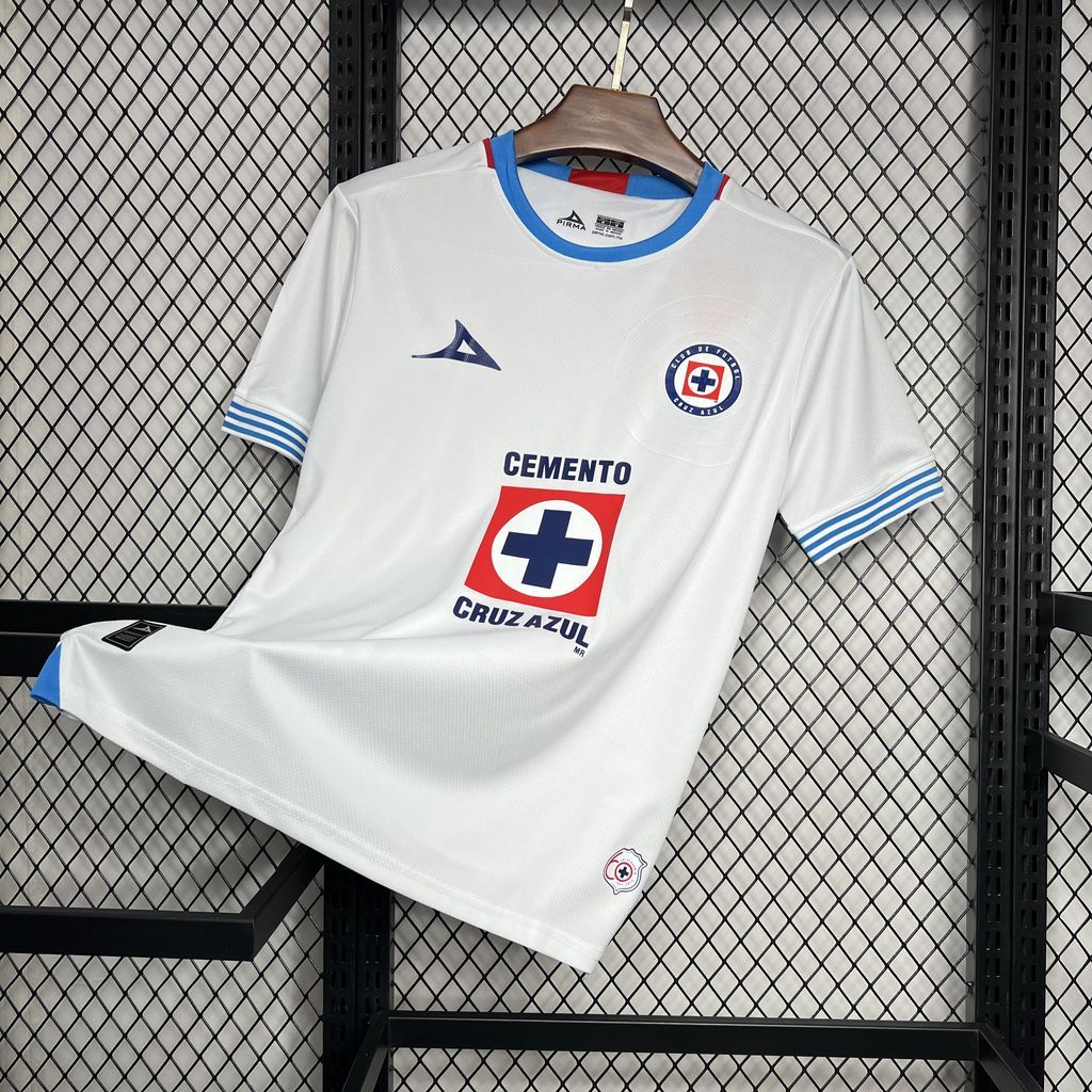 Cruz Azul Soccer Jersey Away Custom Shirt 2024/25 - Image 2