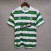 Celtic Retro Soccer Jersey Home Custom Shirt 2003/04