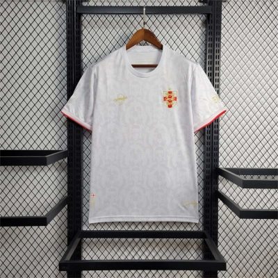 England Soccer Jersey White Comma Special Edition Kit Custom Shirt EURO 2024