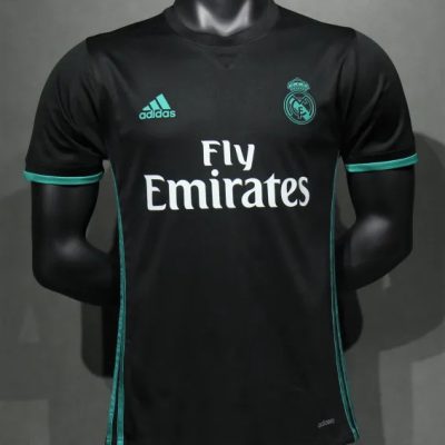Real Madrid Retro Jersey Away Soccer Shirt 2017/18
