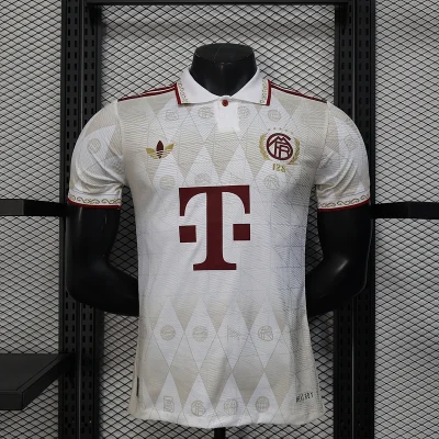Bayern Munich Soccer Jersey Shirt 2025/26 125th Anniversary