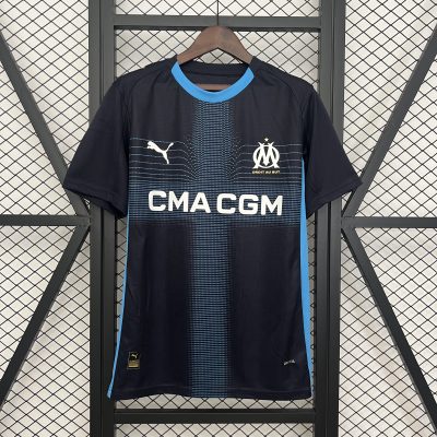 Marseille Soccer Jersey Away Custom Shirt 2025/26