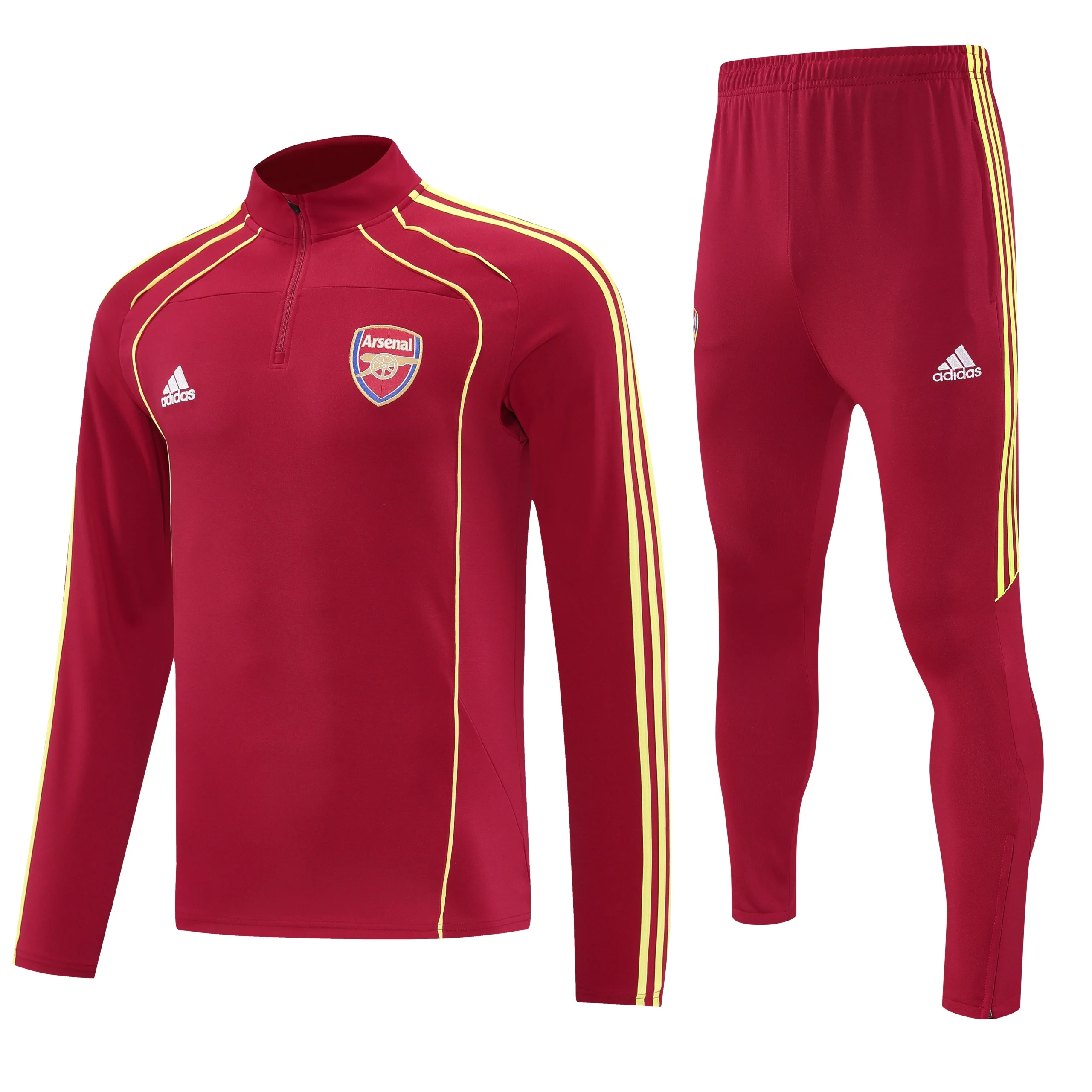 Arsenal Training Kit (Sweatshirt+Pants) Red 2025/26 - Player Version