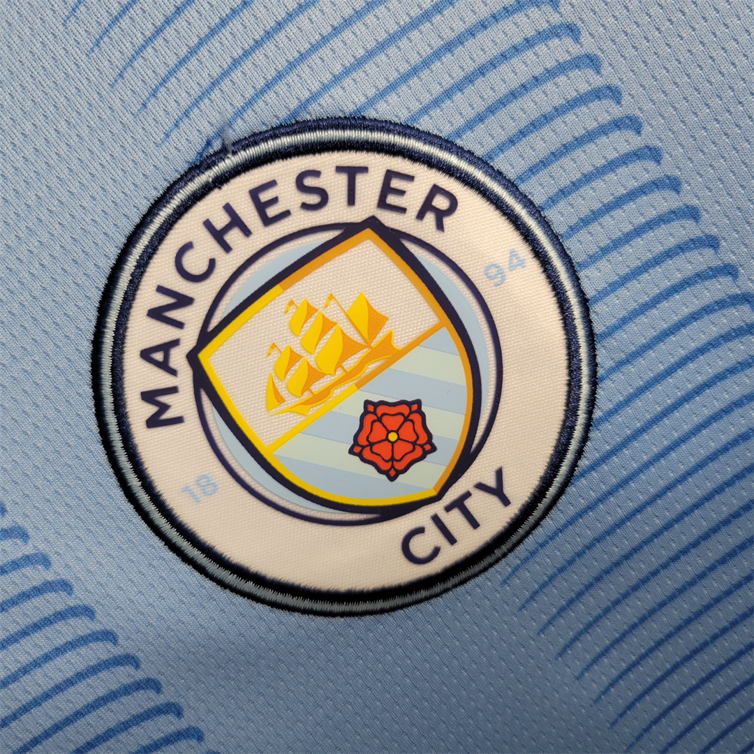Manchester City Football Jersey Home Shirt 2023/24 - Image 3