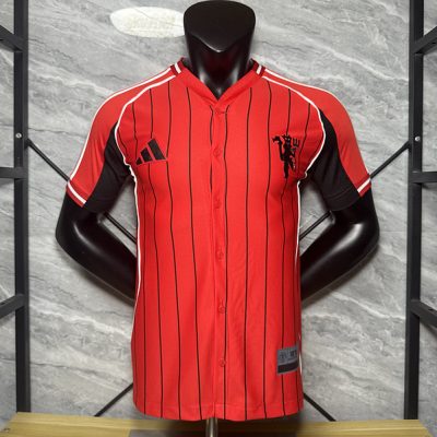 Manchester United  x US Pack Baseball Jersey Shirt 2025/26