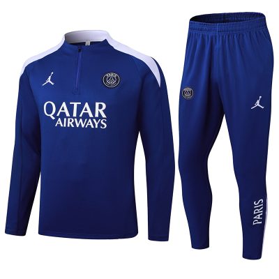 PSG Training Kit (Sweatshirt+Pants) Blue 2025/26