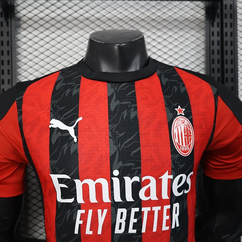 AC Milan Soccer Jersey Home Shirt 2025/26 - Image 3