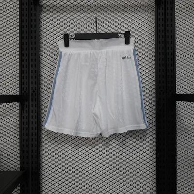 Alternative view of Argentina Soccer Jersey White Shorts 2025