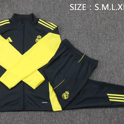 Alternative view of Real Madrid Training Kit (Jacket+Pants) Deep Grey 2025/26