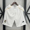 Real Madrid Soccer Shorts Custom Home 2025/26