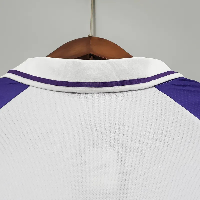 Fiorentina Retro Soccer Jersey Away Custom Shirt 1998/99 - Image 3