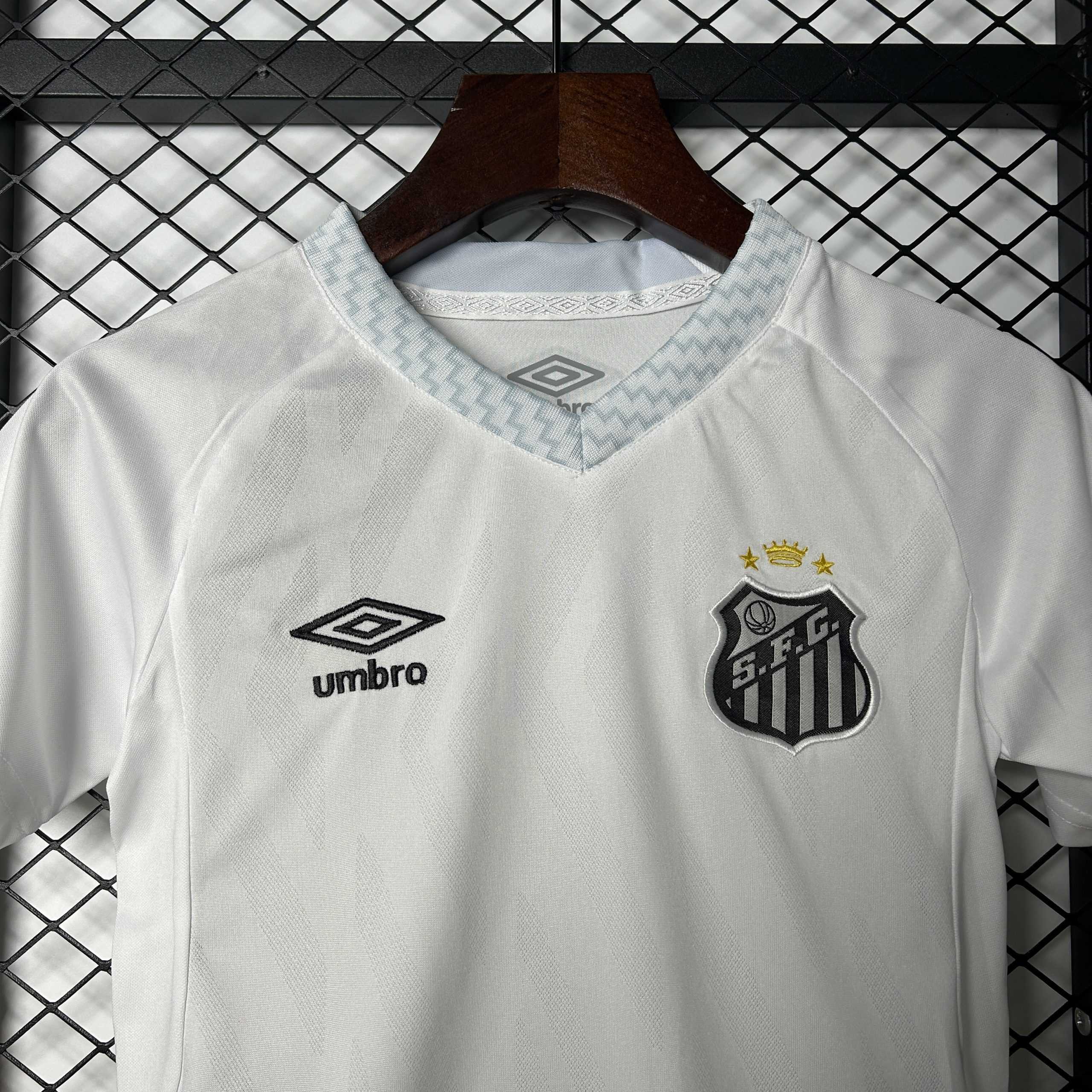Santos FC Soccer Jersey Home Kids Kit Jersey+Shorts 2025 - Image 2