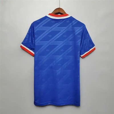 Alternative view of Manchester United Retro Home Football Jersey Shirt 1986/88