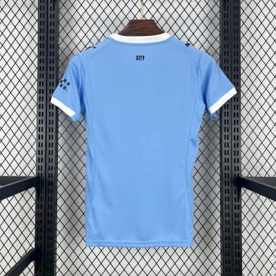 Alternative view of Manchester City Home Women's Football Jersey Shirt 2025/26