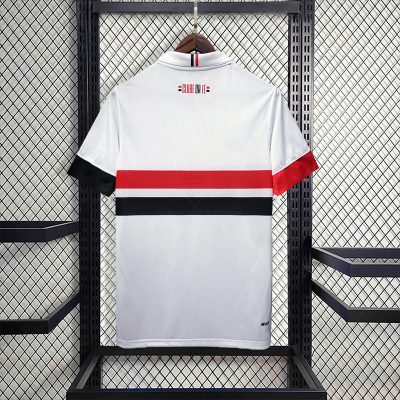 Alternative view of Sao Paulo FC Soccer Jersey Home Custom Shirt 2024