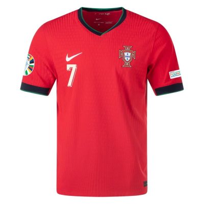 Alternative view of Ronaldo #7 Portugal Soccer Jersey Home Shirt EURO 2024