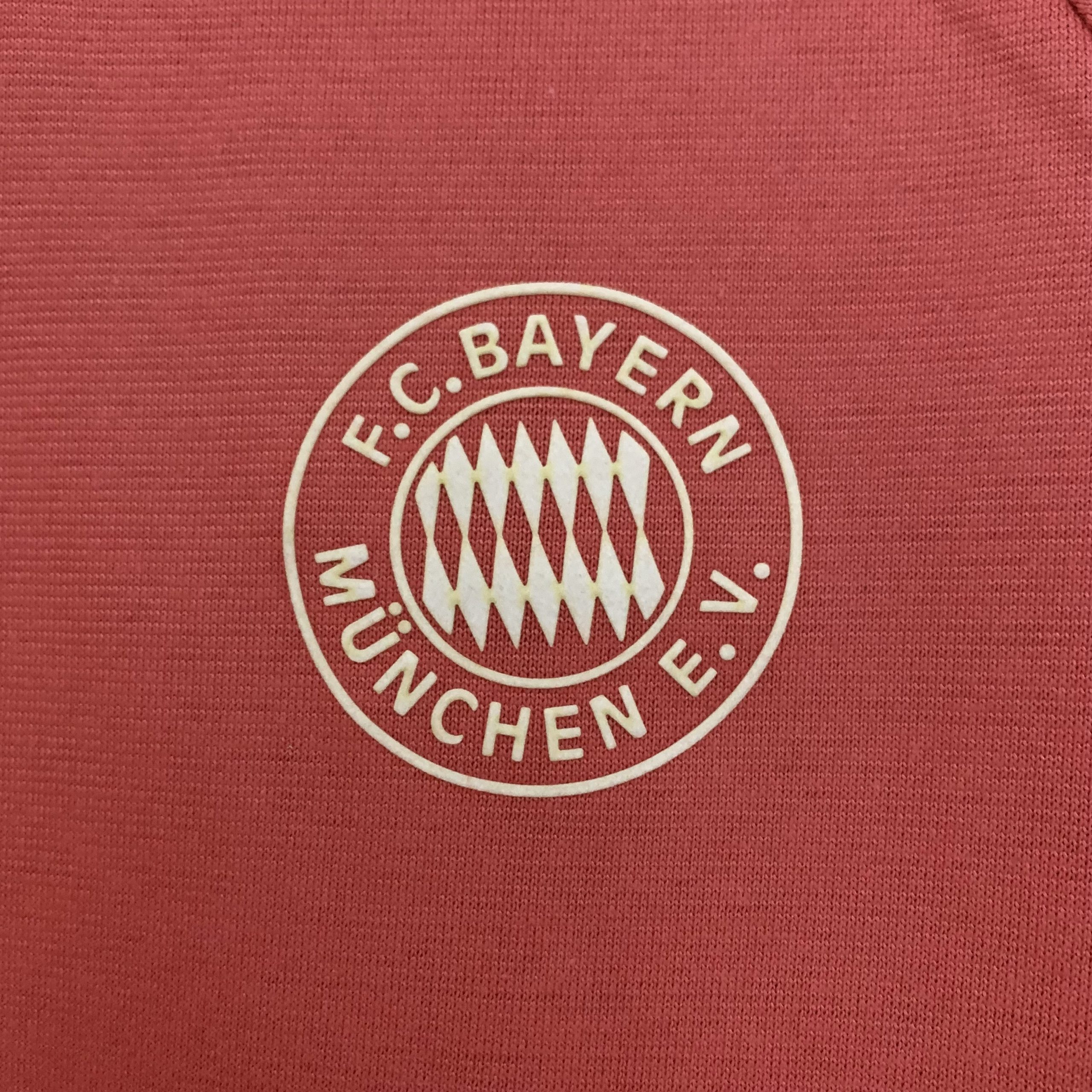 Bayern Munich Soccer Jersey Cotton Custom T-shirt 2025/26 - Image 6