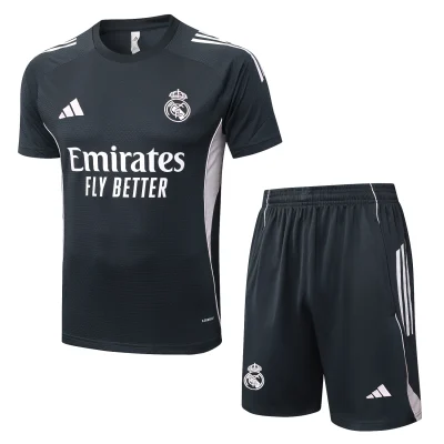 Real Madrid Training Jersey Kit Gray 2025/26