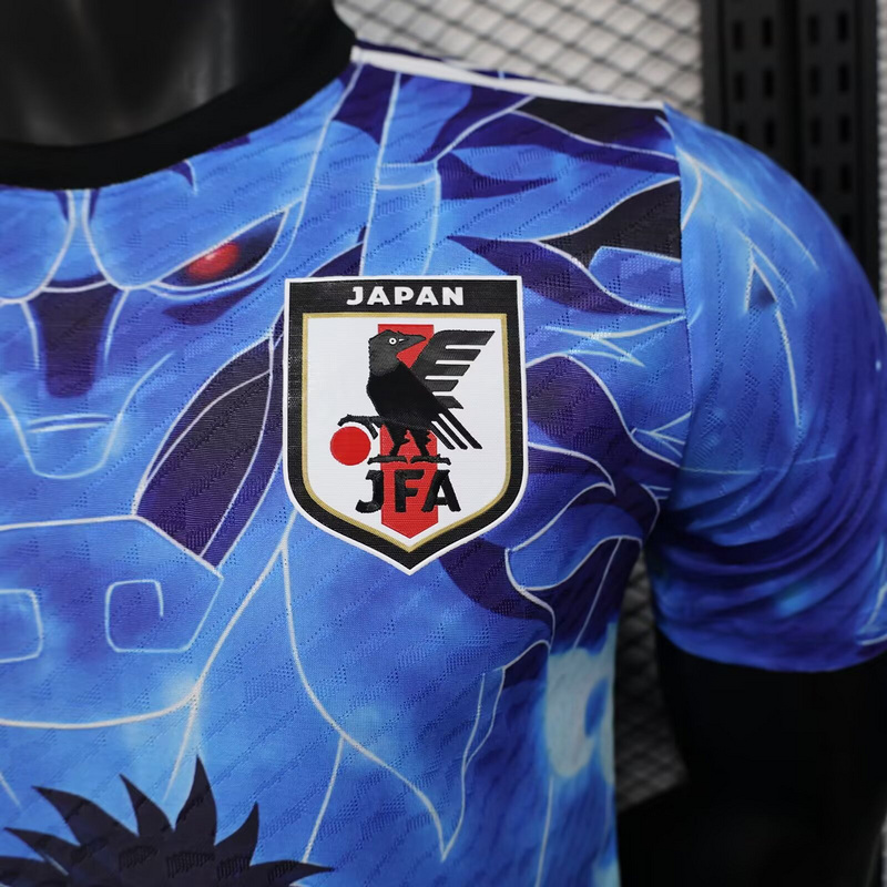 Japan Soccer Jersey Naruto and Sasuke Special Edition Shirt 2025 - Image 4