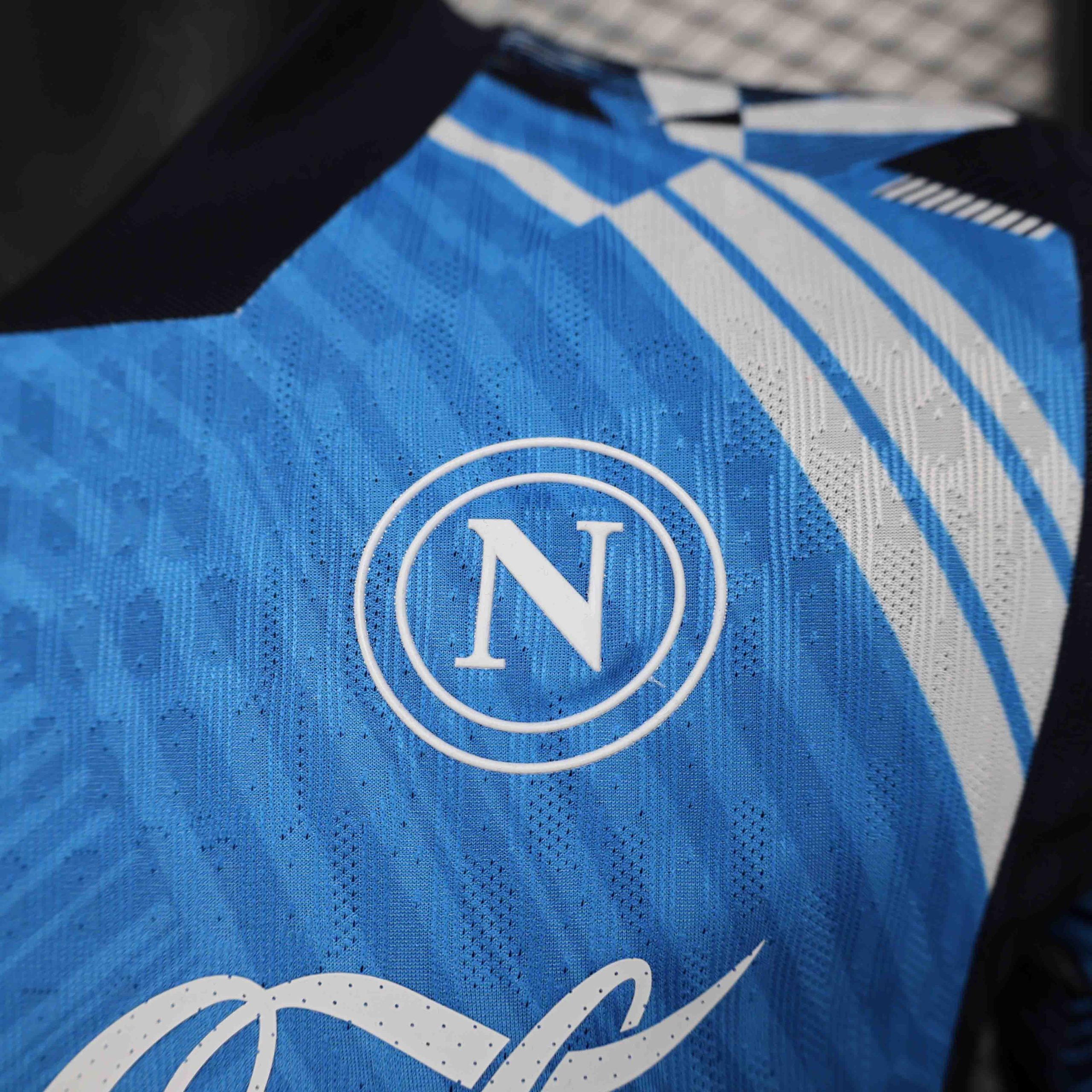 Napoli Soccer Jersey Pre-Match Shirt 2024/25 - Image 3