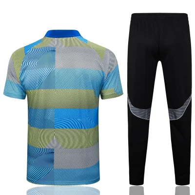 Alternative view of Real Madrid Training Kit (Polo+Pants) Green 2025/26