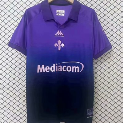 Fiorentina Soccer Jersey Fourth Away Custom Shirt 2024/25