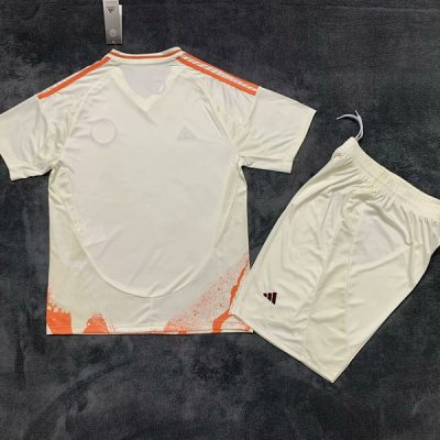 Alternative view of Roma Soccer Jersey Away Kids Kit Jersey+Shorts 2024/25