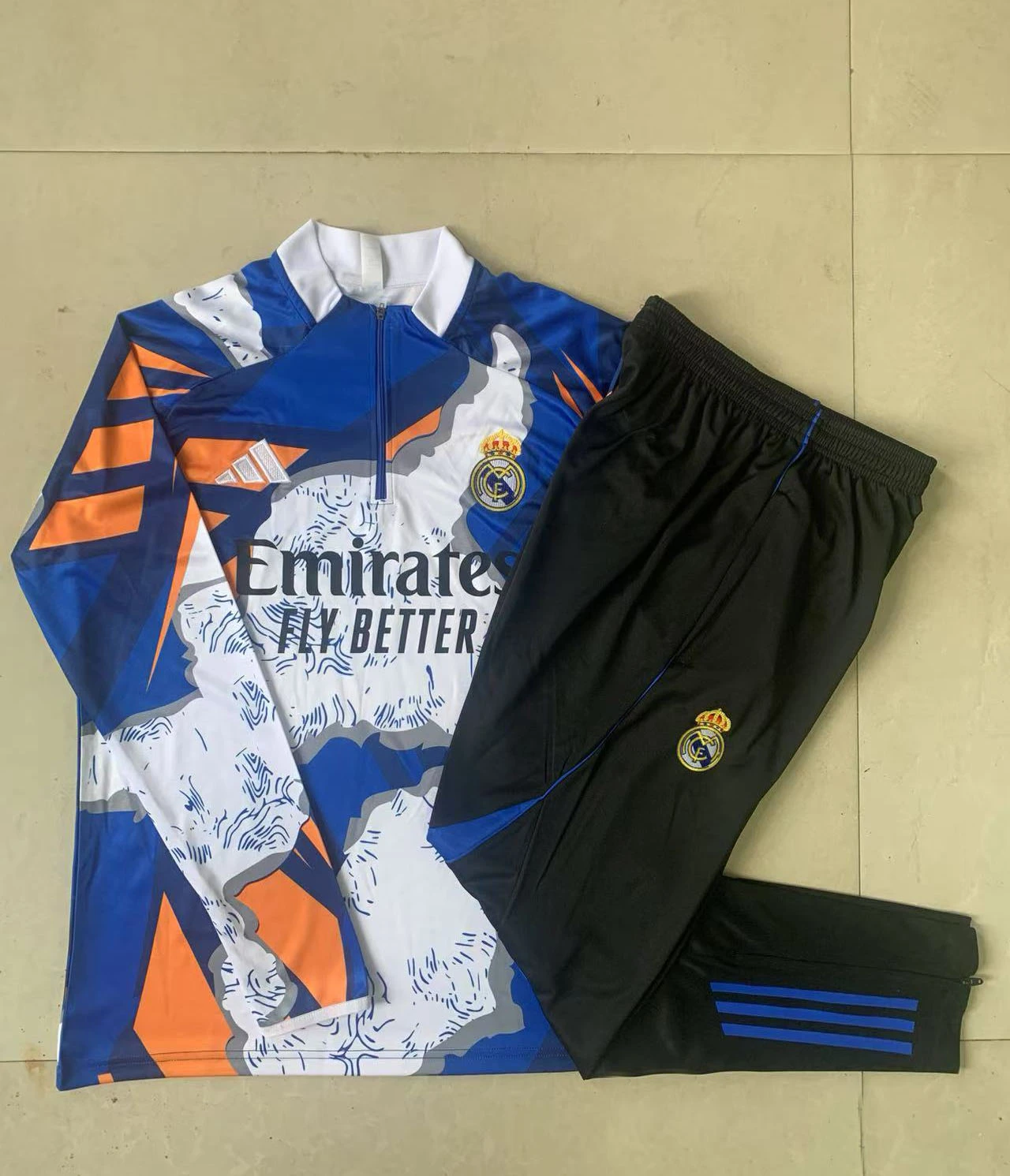 Real Madrid Training Kit (Sweatshirt+Pants) 2025/26