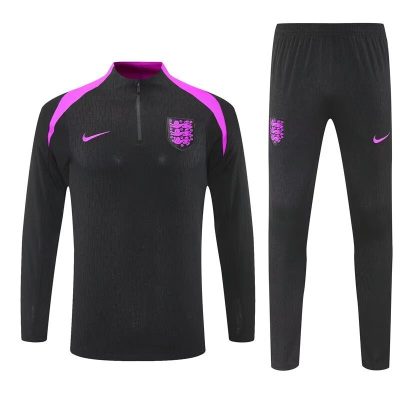 England Training Kit (Sweatshirt+Pants) Black 2025/26 - Player Version
