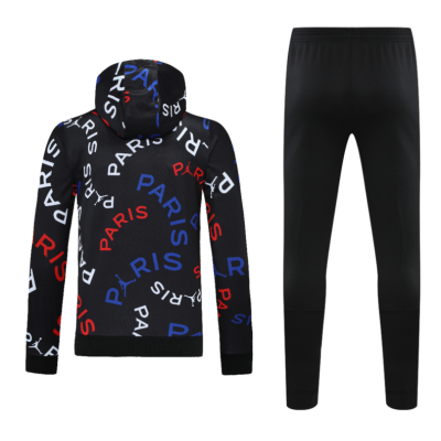 Alternative view of PSG Technical Hoodie Training Kit (Sweatshirt+Pants) Black 2025/26