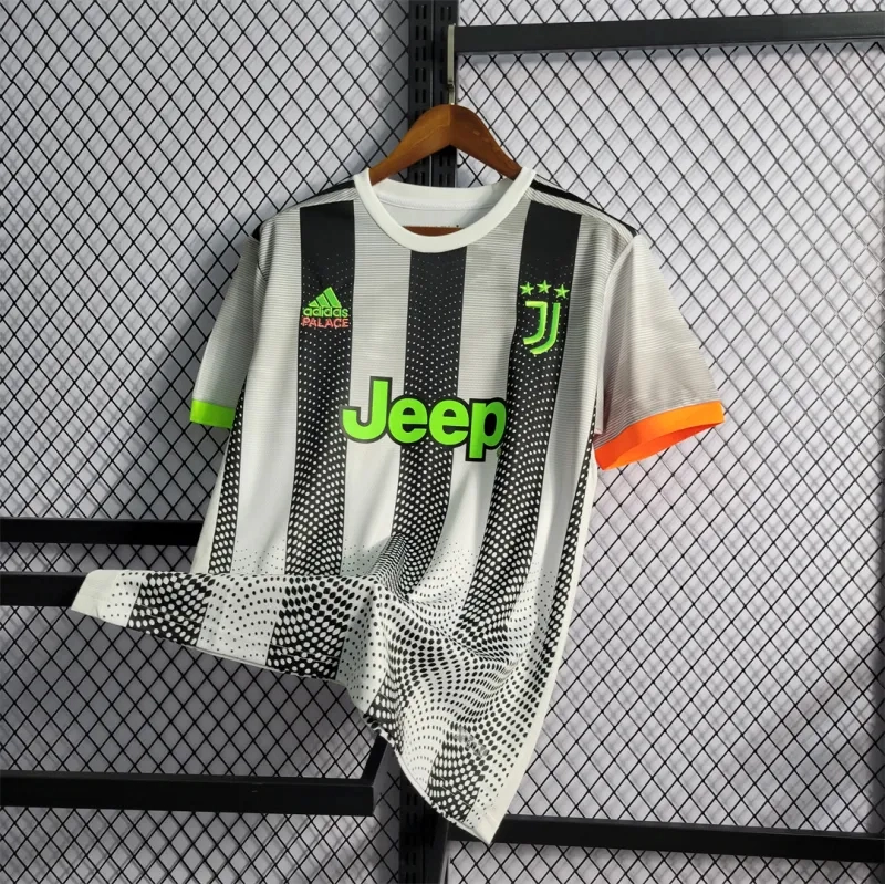 Juventus Retro Soccer Jersey Home x Palace Custom Shirt 2019-20 - Image 6