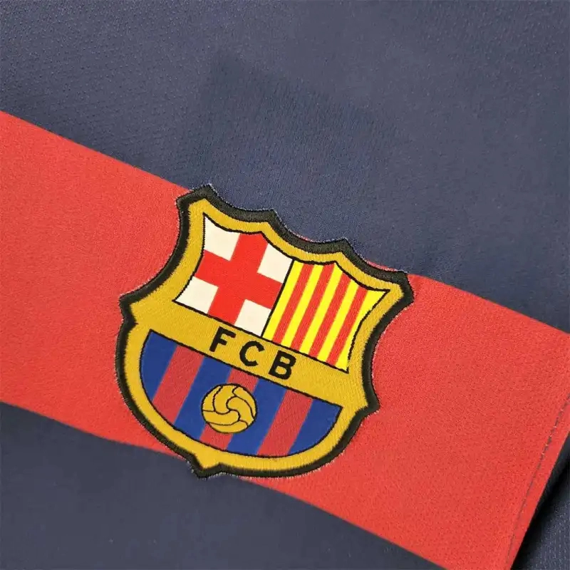 Barcelona Retro Jersey Home Soccer Shirt 2015-16 - Image 5