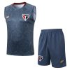 Sao Paulo FC Sleeveless Training Kit Gray 2025
