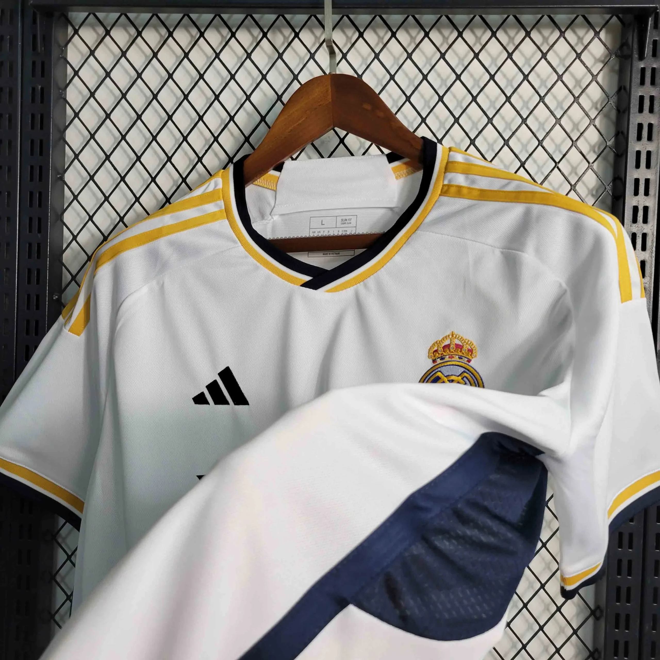 Real Madrid Soccer Jersey Home Custom Shirt 2023/24 - Image 3