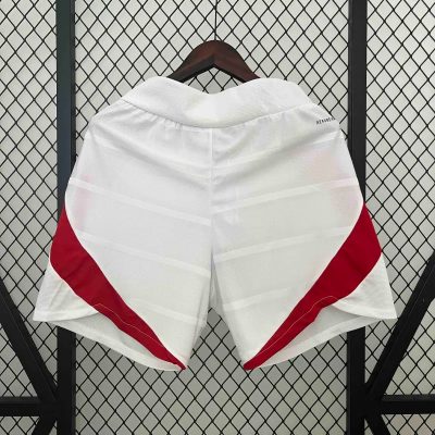 Alternative view of Manchester United Home Football Jersey Shorts 2024/25